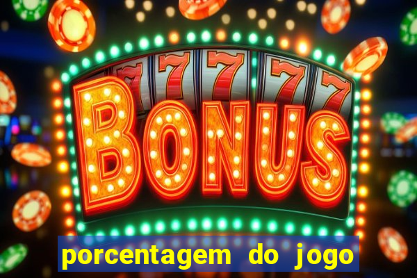 porcentagem do jogo fortune tiger